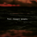 pain changes people
